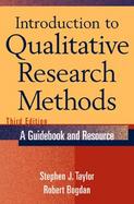 Introduction to Qualitative Research Methods A Guidebook and Resource cover