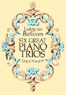 Six Great Piano Trios in Full Score cover
