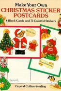 Make Your Own Christmas Sticker Postcards cover