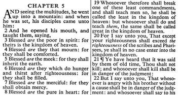 Young Reader's Bible King James Version  Red Flexibind  Zippered cover
