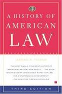 A History Of American Law cover