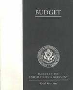 Budget of the United States Government 2001 cover