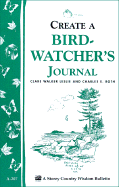 Creating a Birdwatcher's Journal cover