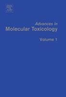 Advances in Molecular Toxicology cover