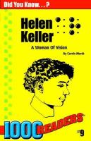 Helen Keller A Woman of Vision cover