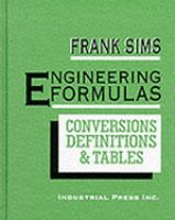 Engineering Formulas: Conversions, Definitions, and Tables cover