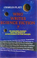 Who Writes Science Fiction? cover