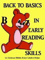 Back to Basics in Early Reading Skills cover