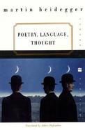 Poetry, Language, Thought cover