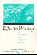 Effective Writing A Handbook for Finance People cover
