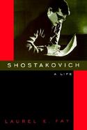 Shostakovich A Life cover