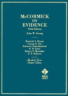 McCormick on Evidence cover
