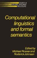Computational Linguistics and Formal Semantics cover