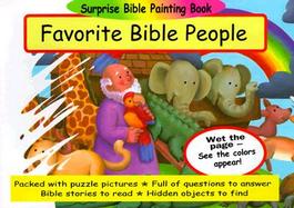 Favorite Bible People with Paint Brush cover