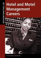 Opportunities in Hotel and Motel Management Careers cover