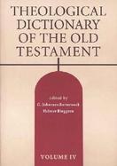 Theological Dictionary of the Old Testament (volume4) cover