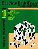 The New York Times Sunday Crossword Puzzles 50 Sunday-Size Puzzles (volume18) cover