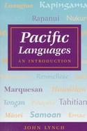 Pacific Languages An Introduction cover
