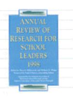 Annual Review of Research for School Leaders cover