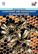 Management and Leadership in Organizations Management Extra cover
