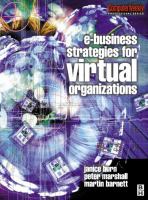 e-Business Strategies for Virtual Organizations cover