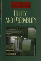 Utility and Probability cover