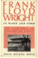 Frank Lloyd Wright: In Word Form cover