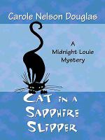 Cat in a Sapphire Slipper cover