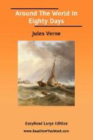 Around the World in Eighty Days Easyread Large Edition cover