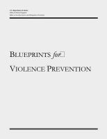 Blueprints for Violence Prevention cover
