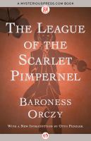 The League of the Scarlet Pimpernel cover