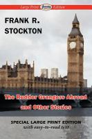 The Rudder Grangers Abroad and Other Stories cover