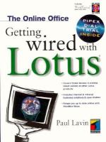 Getting Wired with Lotus with CDROM cover
