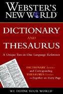 Webster's New World Dictionary and Thesaurus  cover