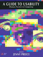 A Guide to Usability Human Factors in Computing cover