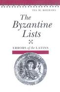 The Byzantine Lists Errors of the Latins cover