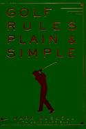 Golf Rules Plain & Simple cover