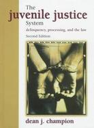 Juvenile Justice System: Delinquency Processing and the Law cover