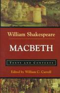 Macbeth: Texts and Contexts cover