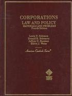 Materials and Problems on Corporations: Law, and Policy cover