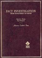 Fact Investigation From Hypothesis to Proof cover