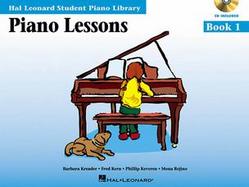 Piano Lessons Book 1 cover