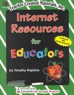 Internet Resources for Educators cover