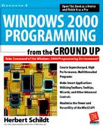 Windows 2000 Programming from the Ground Up cover