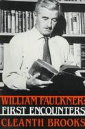 William Faulkner First Encounters cover