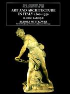 Art and Architecture in Italy 1600-1750 The High Baroque 1625-1675 (volume2) cover