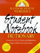 Random House Webster's Student Notebook Dictionary cover