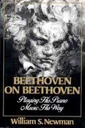 Beethoven on Beethoven Playing His Piano Music His Way cover