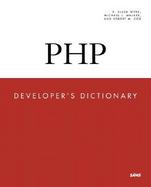 PHP Developer's Dictionary cover