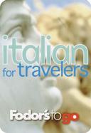 Italian for Travelers cover
